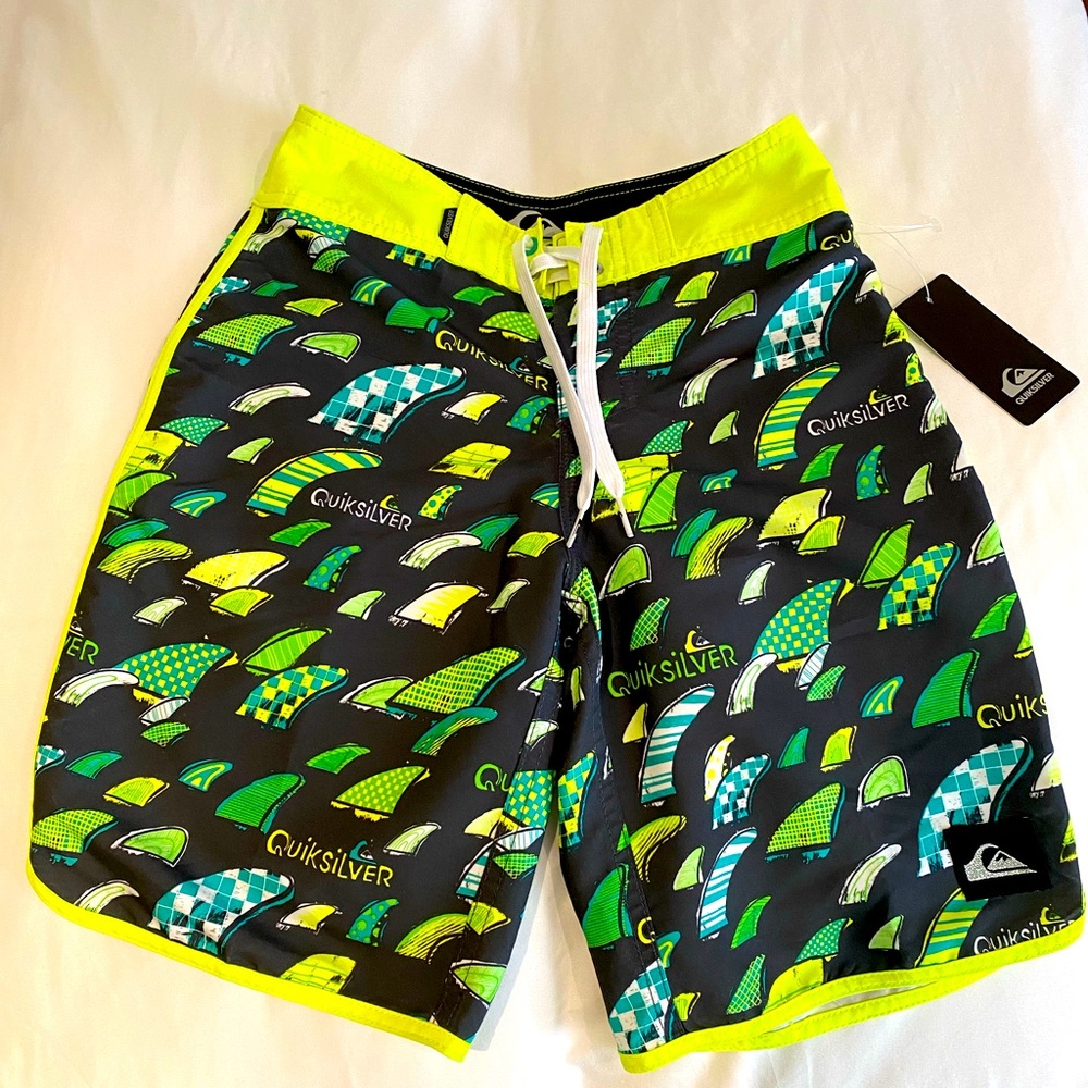 Quicksilver boys board shorts new with tags.